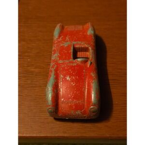 Vintage Tootsietoy Porsche 550 Spyder Diecast Car Red Chicago USA Made